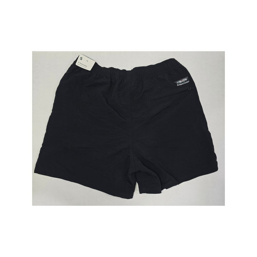 NWT Alpine Design 5" Pull-On Shorts Men's Small Black Hiking Outdoor - Picture 6 of 15